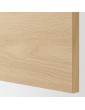ENHET Hochschrank mit 4 Böden+Türen weiß/Eichenachbildung 30x32x180 cm Deutschland - ra8226