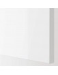 ENHET Hochschrank mit 4 Böden+Türen weiß/Hochglanz weiß 30x32x180 cm Deutschland - es9342