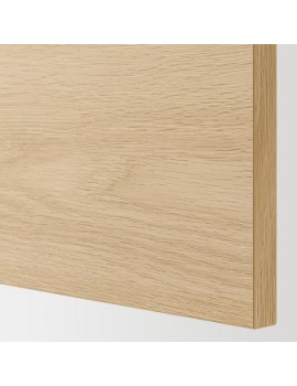 ENHET Wandschrank mit 2 Böden/Tür weiß/Eichenachbildung 40x32x75 cm  Deutschland - ag7528