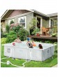 Gartenspielzeug | Outsunny Swimmingpool in grau - WS31237
