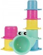 Gartenspielzeug | Playgro Stapelbecher Krokodil, pastellfarben - XW33399