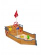 Gartenspielzeug | Relaxdays SandkastenSchiff in Bunt - PW58461
