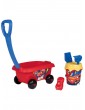 Gartenspielzeug | Smoby Cars Handwagen mit Sandeimergarnitur - AB94254