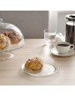 SÄLLSKAPLIG Dessertteller Klarglas/gemustert 20 cm Deutschland - ae4656