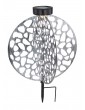 Außenbeleuchtung | Globo lighting LED-Solarleuchte in Silber - FN90229