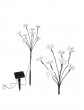 Außenbeleuchtung | MARELIDA LED Solar Gartenstecker Blume in weiß - DK65340