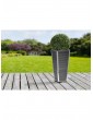 Weitere Gartenartikel | Gartenfreude WPC Pflanzkübel in Anthrazit - JZ50476