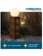 Weitere Gartenartikel | HOBERG LED-DekosäuleMandala in Rost-Optik - GY79313