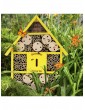 Weitere Gartenartikel | Relaxdays Bienenhotel in Natur - XV72506