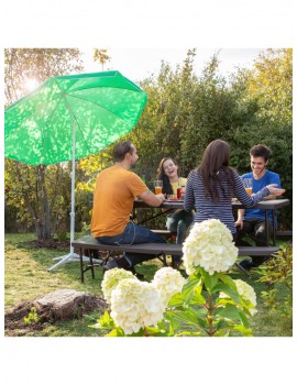 Weitere Gartenartikel | Relaxdays Sonnenschirmständer in Weiß - CN63262