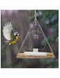 Weitere Gartenartikel | Relaxdays Vogelfutterhaus in Transparent - AH42750