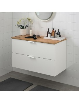 ENHET Waschbeckenschrank mit Boden weiß 60x30x60 cm  Deutschland - ht2898
