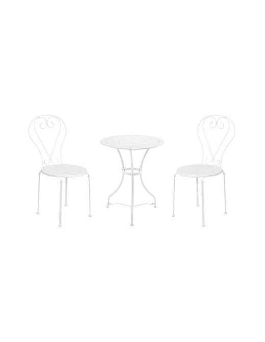 Gartenmöbel | Butlers Set für 2 Personen CENTURY in Weiß - IY29344