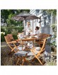 Gartenmöbel | Butlers Set für 2 Personen SOMERSET in Braun - YX10258