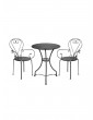 Gartenmöbel | Butlers Set mit Armlehnen für 2 Personen CENTURY in Weiß - VI96741