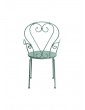 Gartenmöbel | Butlers Stuhl mit Armlehnen CENTURY in Salbei - SV50554