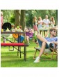 Gartenmöbel | Relaxdays Gartentisch in Braun - AX09437