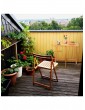 Gartenmöbel | Relaxdays Klapptisch in Natur - NY53723