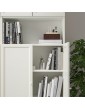 BILLY / OXBERG Bücherregal mit Aufsatz/Türen weiß 160x30x237 cm Deutschland - gk5519
