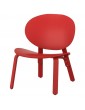 FRÖSET Sessel Rot las. Eichenfurnier Deutschland - st7597