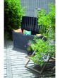 Gartendekoration | Gartenfreude Auflagenbox Rattanoptik 119 x 48 x 60 cm (310 Liter) in Braun - HV51054