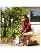 Gartendekoration | Relaxdays 2x Drucksprüher in Weiß/ Grün - VA62851