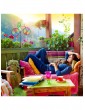 Gartendekoration | Relaxdays 2x WindradSchildkröte in Bunt - CR50604
