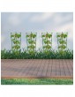 Gartendekoration | Relaxdays 4 x Rankhilfe in Grün - BQ17409