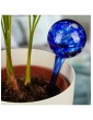Gartendekoration | Relaxdays 4x Bewässerungskugel in Blau - AI72778