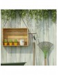 Gartendekoration | Relaxdays 4x Gerätehalter in Schwarz - IK87306
