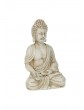 Gartendekoration | Relaxdays Buddhafigur in Creme - RJ36612