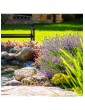 Gartendekoration | Relaxdays Gartenbank in Schwarz - SL96386