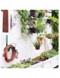 Gartendekoration | Relaxdays Schlauchhalter in Grün - MO70530