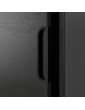 GALANT Aufbewahrung mit Schiebetüren schwarz gebeiztes Eschenfurnier 160x200 cm Deutschland - fe2161