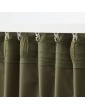 SANELA 2 Gardinenschals abdunk. olivgrün/schwarz 140x250 cm Deutschland - jd7969