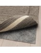 HÖJET Teppich flach gewebt Handarbeit braun 170x240 cm Deutschland - jw2761