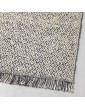 RÖRKÄR Teppich flach gewebt schwarz/natur 80x150 cm Deutschland - da2351