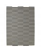 STOCKHOLM Teppich flach gewebt Handarbeit/gestreift schwarz/elfenbeinweiß 250x350 cm Deutschland - gd3995
