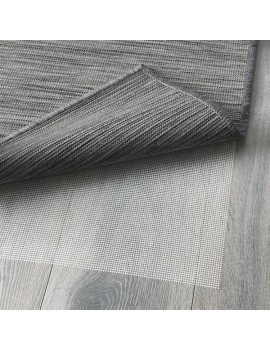 HODDE Teppich flach gewebt drinnen/drau grau/schwarz 200x300 cm  Deutschland - ae9815