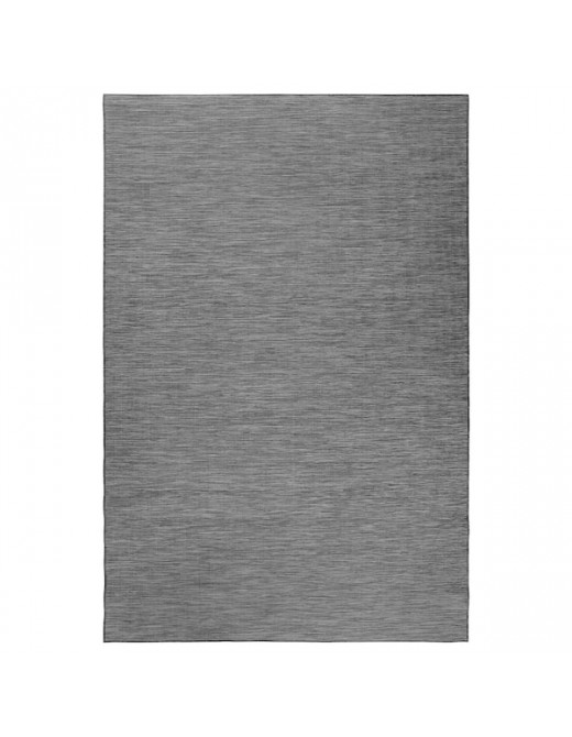 HODDE Teppich flach gewebt drinnen/drau grau/schwarz 200x300 cm Deutschland - ae9815