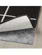 SVALLERUP Teppich flach gewebt drinnen/drau schwarz/weiß 200x200 cm Deutschland - wl8683