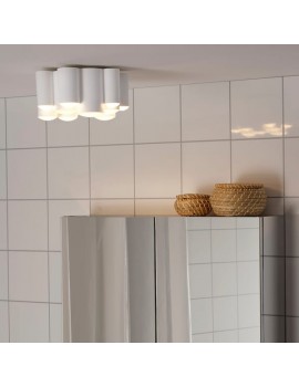 SÖDERSVIK Deckenleuchte LED weiß/glänzend 21 cm  Deutschland - hh9949