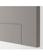 ENHET Aufbewkombi für Wand anthrazit/grau Rahmen 40x17x150 cm Deutschland - gl7374