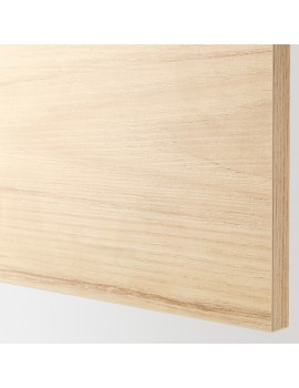 METOD Wandschrank für Mikrowellenherd weiß/Askersund Eschenachbildung hell 60x100 cm  Deutschland - el8171
