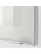 METOD Wandschrank horiz. m 2 Glastüren weiß/Jutis Frostglas 80x80 cm Deutschland - fg7766
