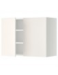 METOD Wandschrank mit Böden und 2 Türen weiß/Veddinge weiß 80x60 cm Deutschland - jy6182