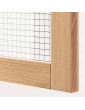METOD Wandschrank mit Böden/Glastür weiß/Torhamn Esche 40x100 cm Deutschland - jg5454