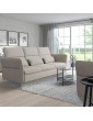 FAMMARP 3er-Sofa Metall/Viarp beige/braun Deutschland - rd5325