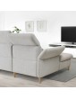 FAMMARP 3er-Sofa mit Récamiere links Holz/Viarp beige/braun Deutschland - rr6531