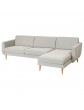 SMEDSTORP 4er-Sofa mit Récamiere Viarp beige/braun  Deutschland - as9985